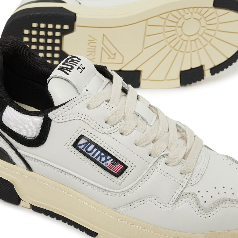 Autry Wmns CLC Low mult/mat wht/blk