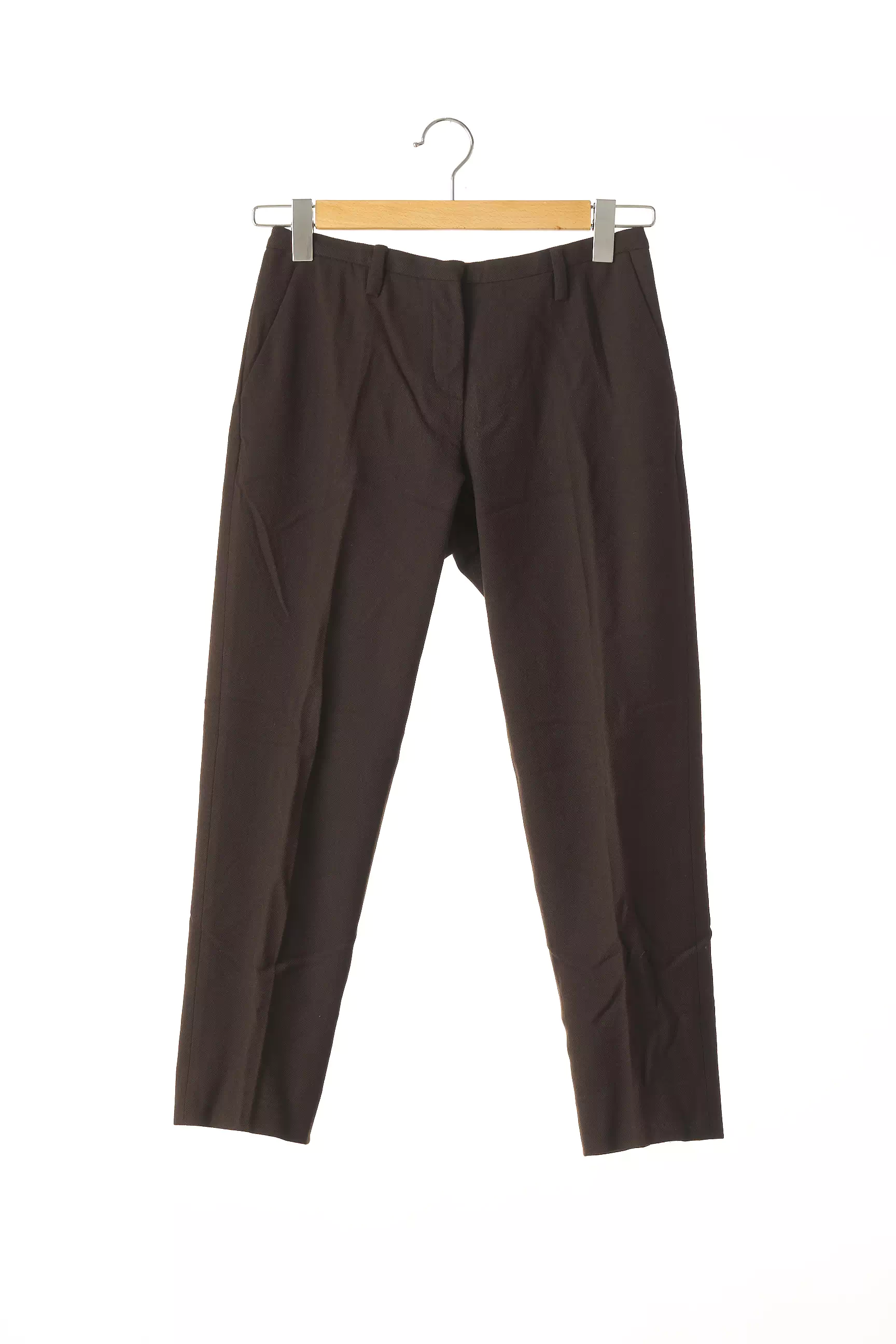 Prada Pantalons Droits Femme couleur marron
