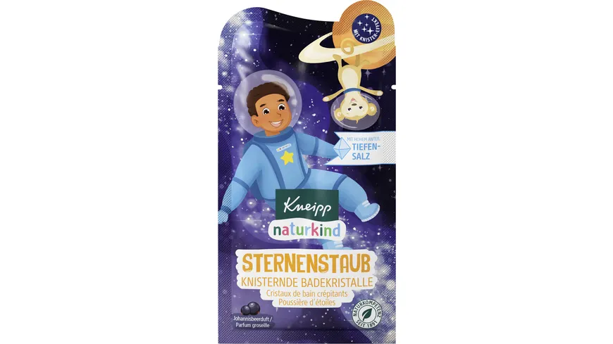 Kneipp naturkind Sternestaub Knisternde Badekristalle 60 g