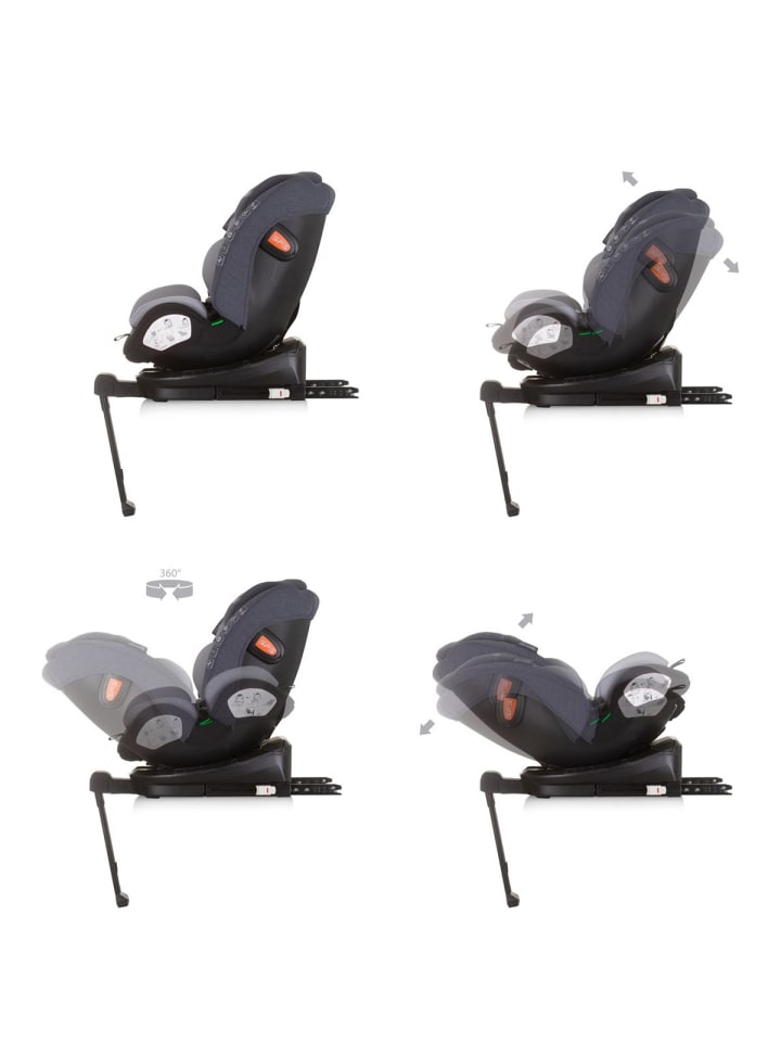 Chipolino Kindersitz Tourino i-Size in grau günstig kaufen onesize