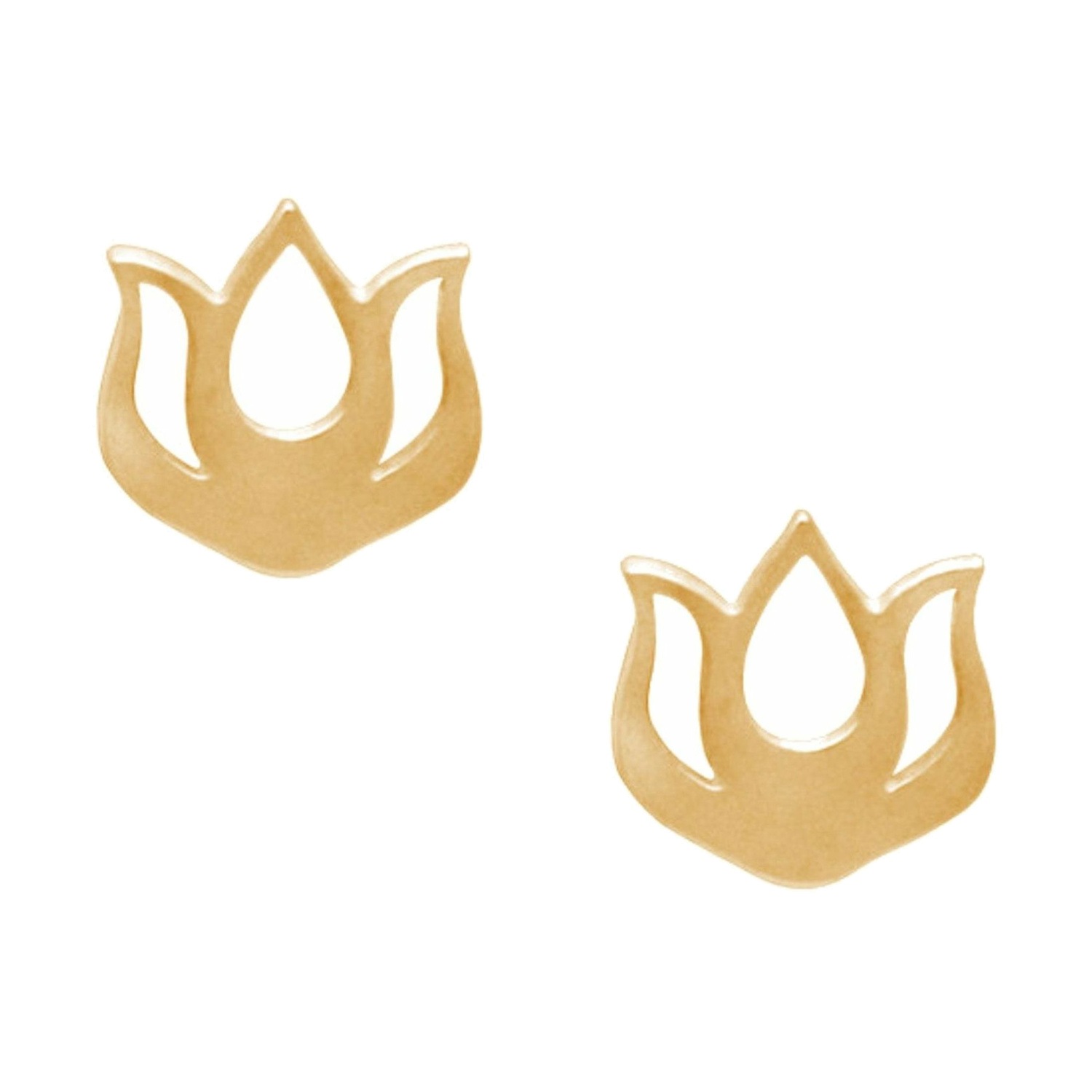 Ohrringe 'Lotus Blume'