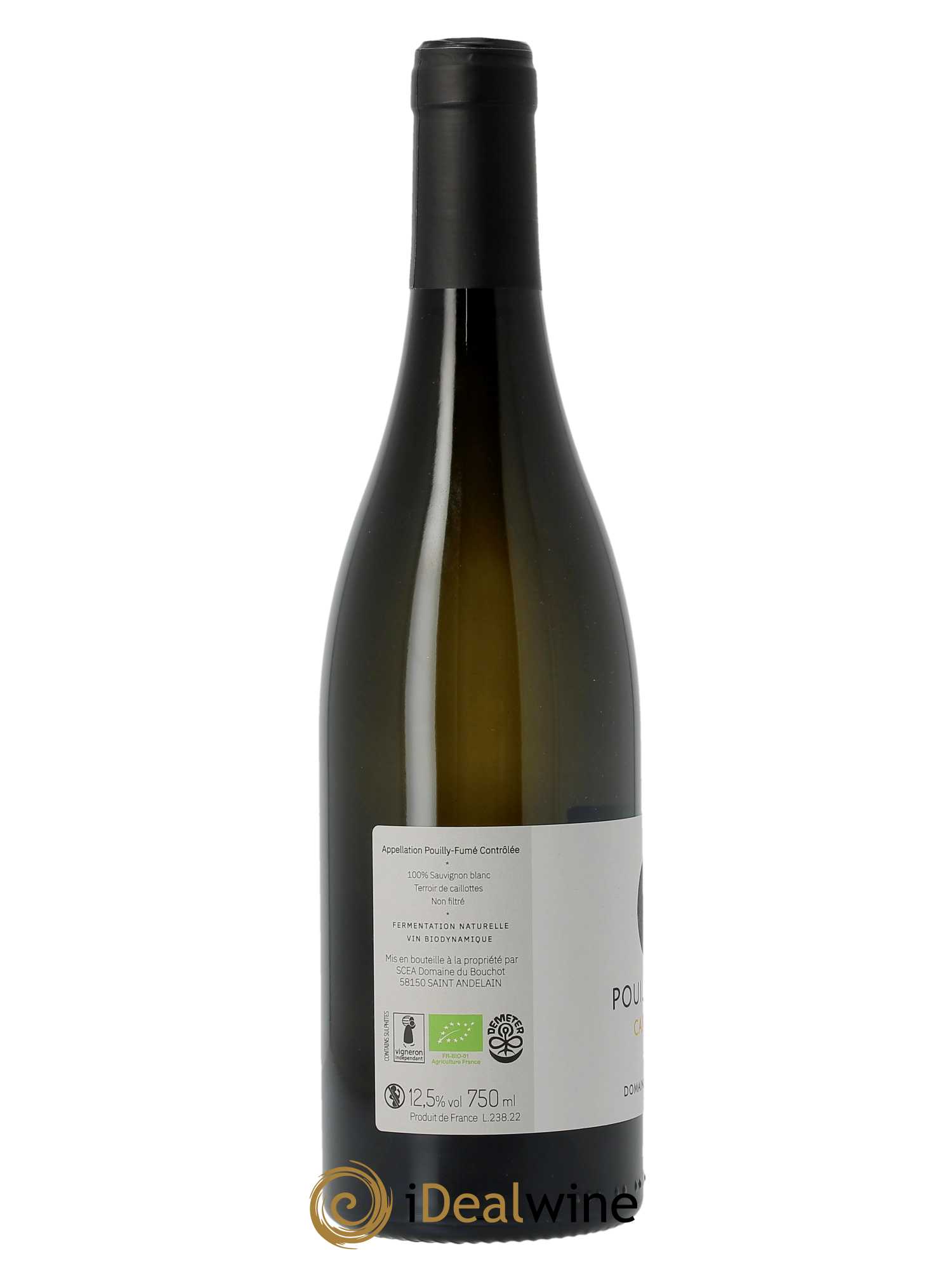 Pouilly-Fumé Les Caillottes Domaine du Bouchot  2021 - Lot de 1 Bouteille
