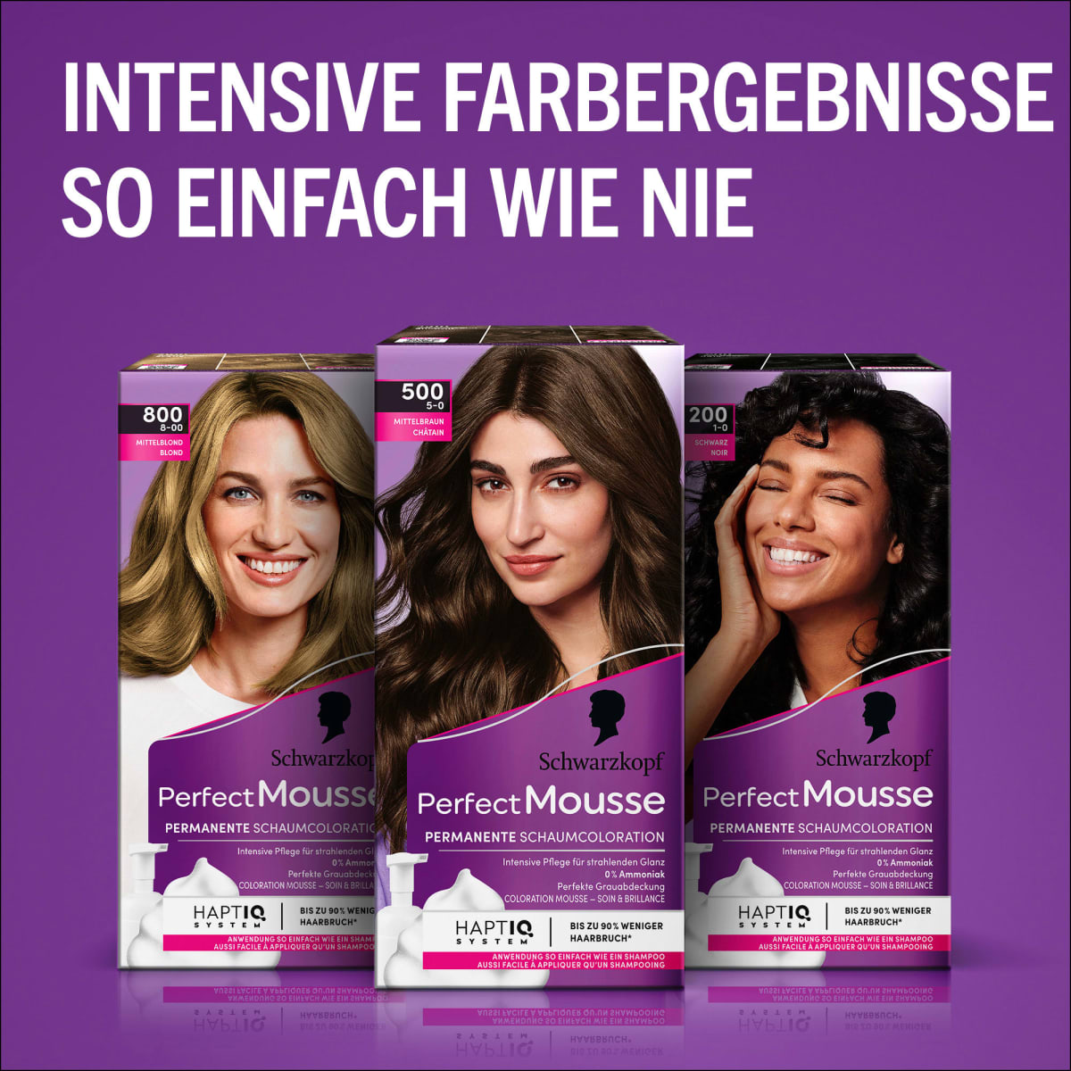 Haarfarbe Schaum 668 Haselnuss, 1 St