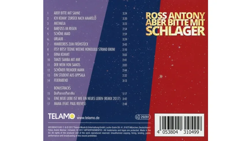 Aber bitte mit Schlager