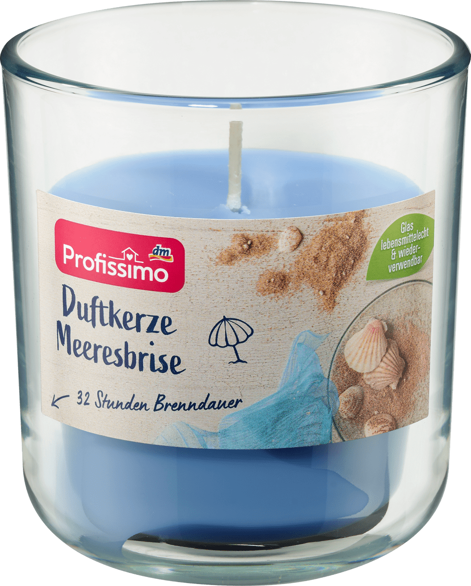 Duftkerze im Glas Meeresbrise, 1 St