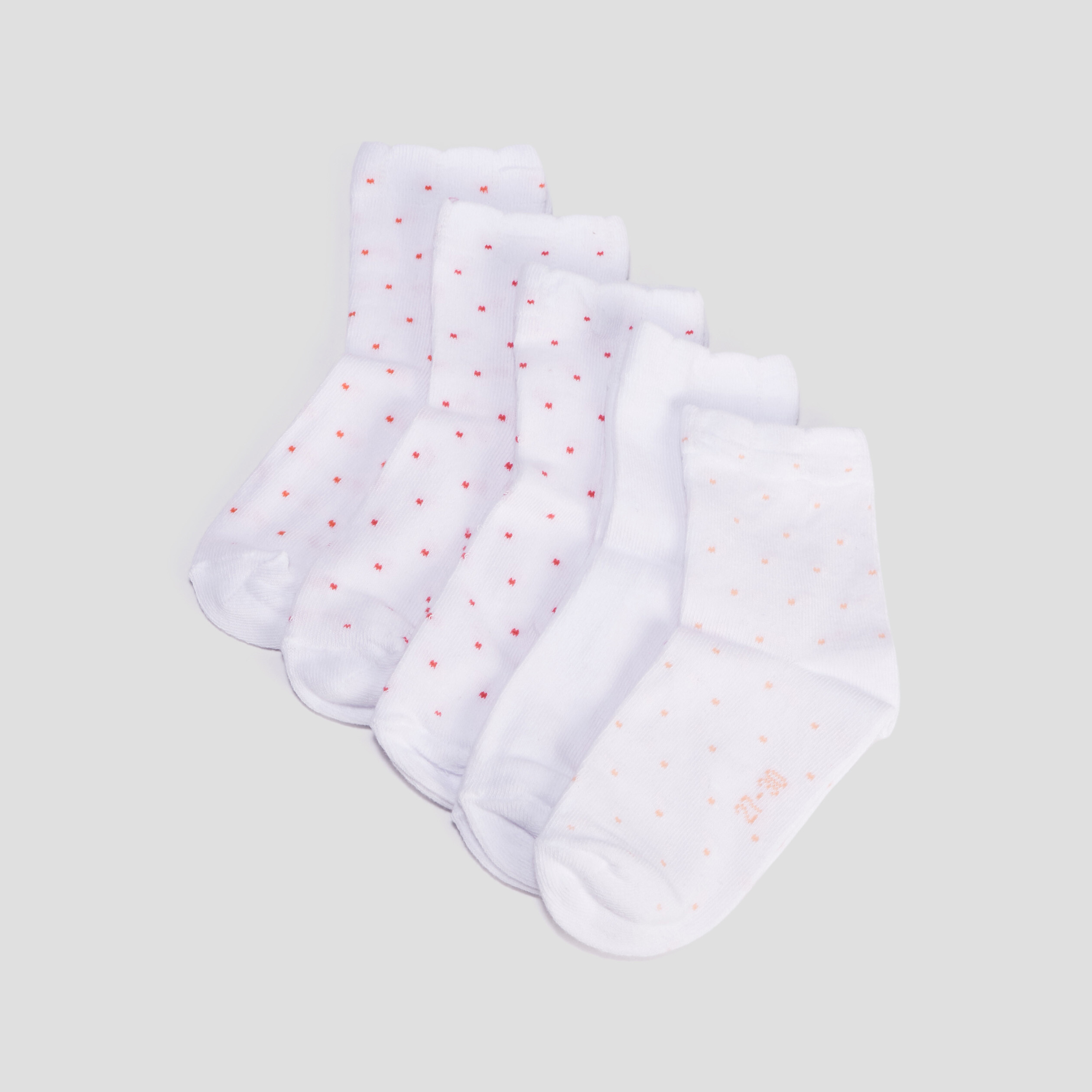 Lot 5 paires chaussettes multicolore femme | La Halle
