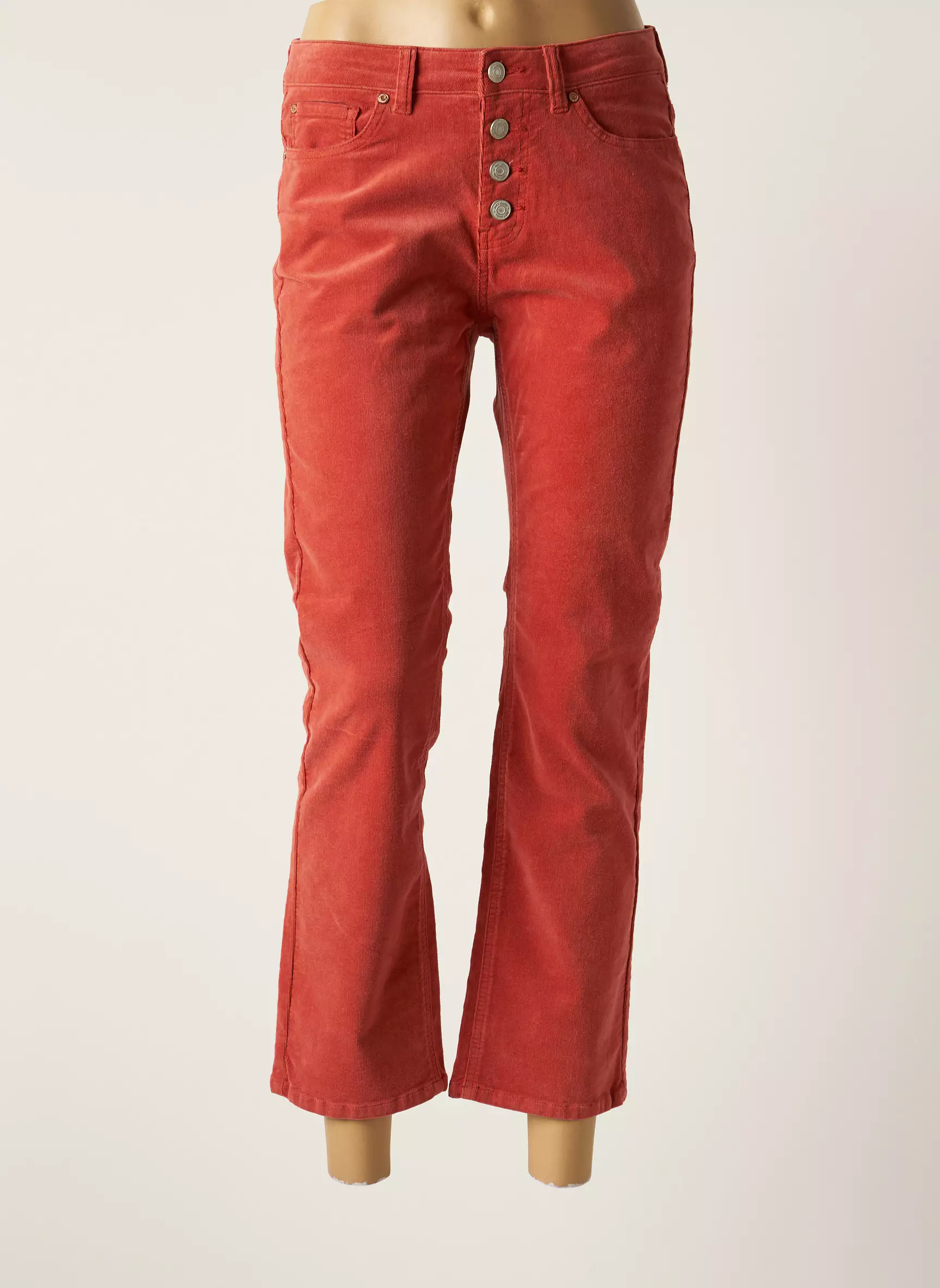 Mkt Studio Pantalon7 8 Femme couleur orange