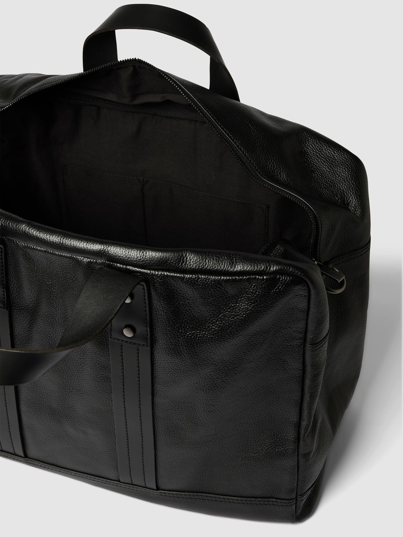 Weekender mit kurzen Henkeln in schwarz