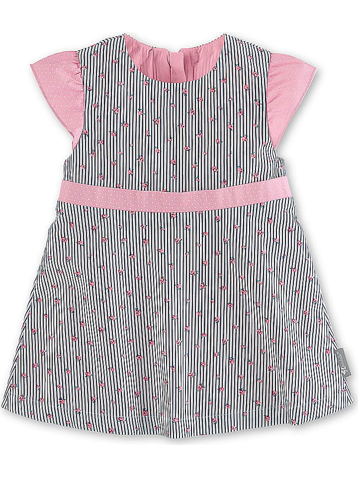 Sterntaler Kleid in Rosa/ Schwarz/ Weiß günstig kaufen 92
