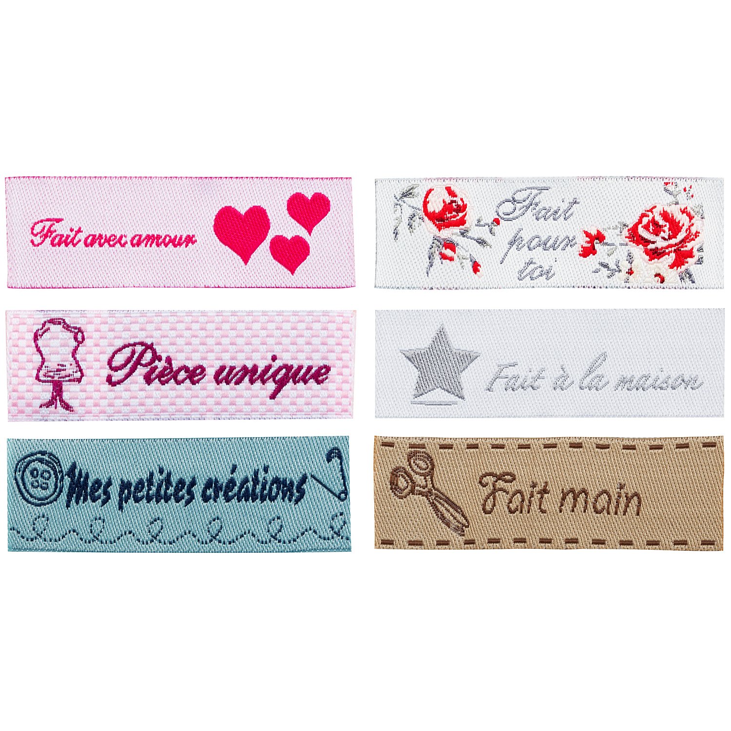 buttinette Label-Set 