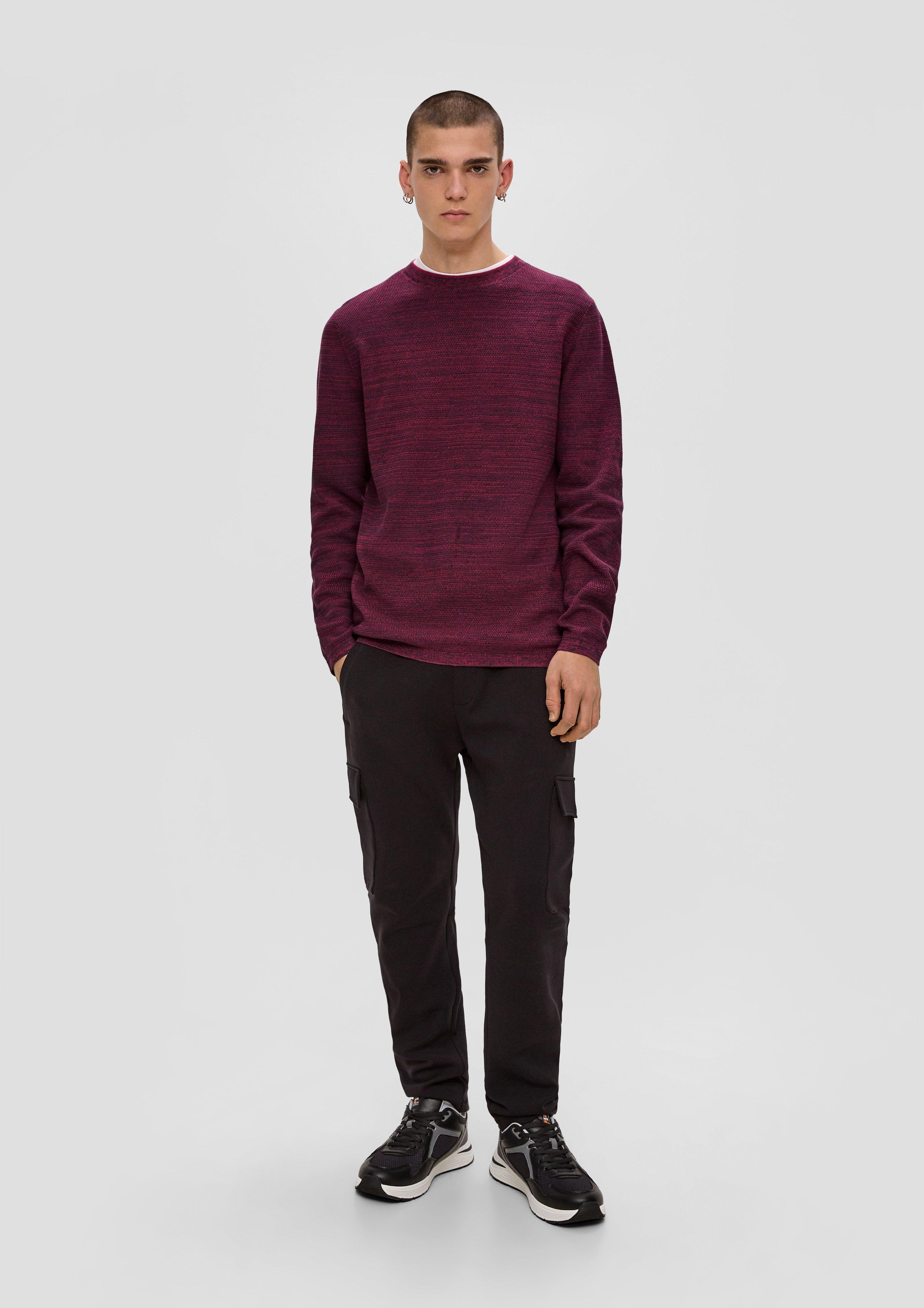 Strickpullover aus reiner Baumwolle  2138544-44W0