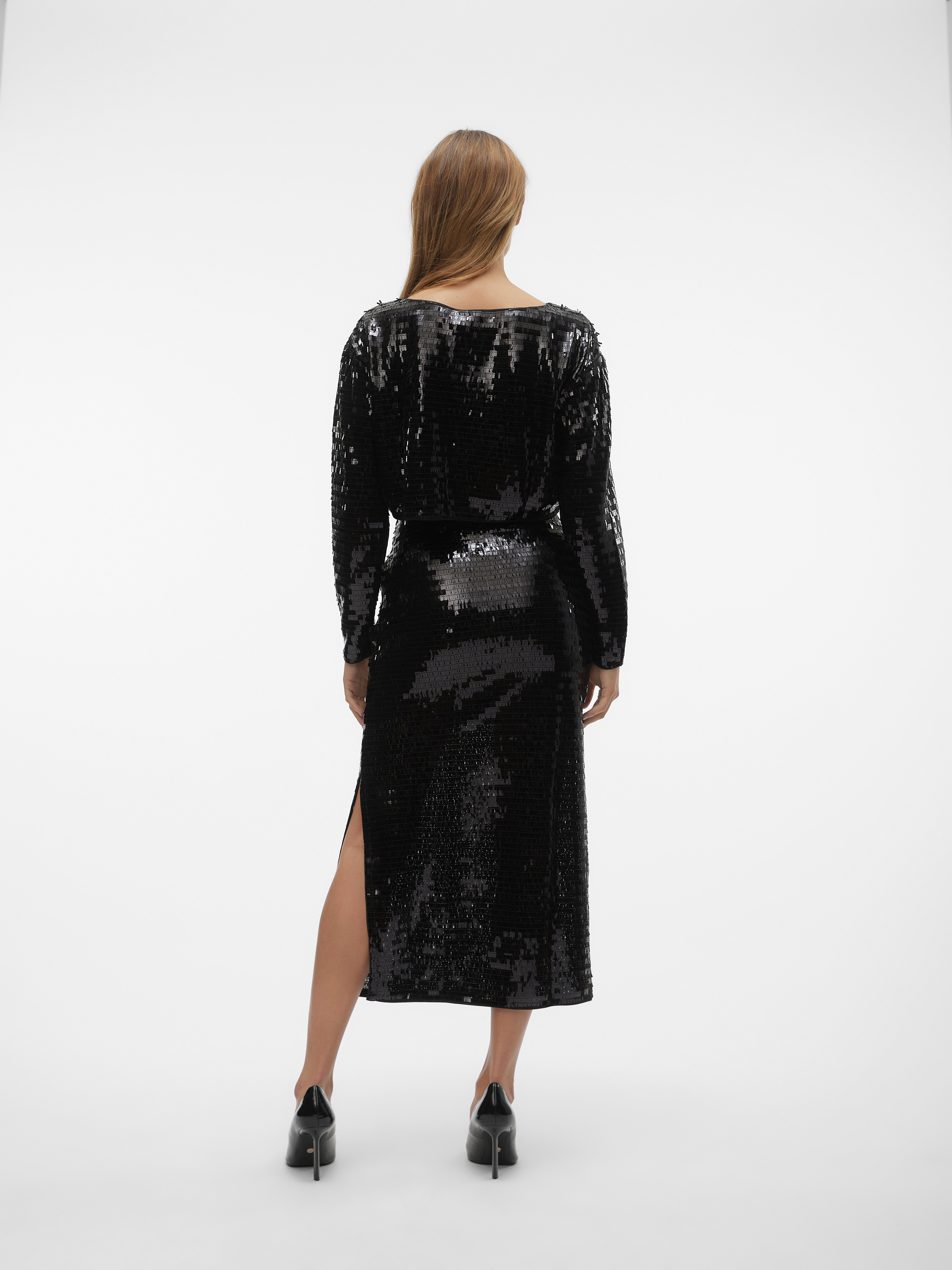 VMTAYA Hohe Taille Langer Rock