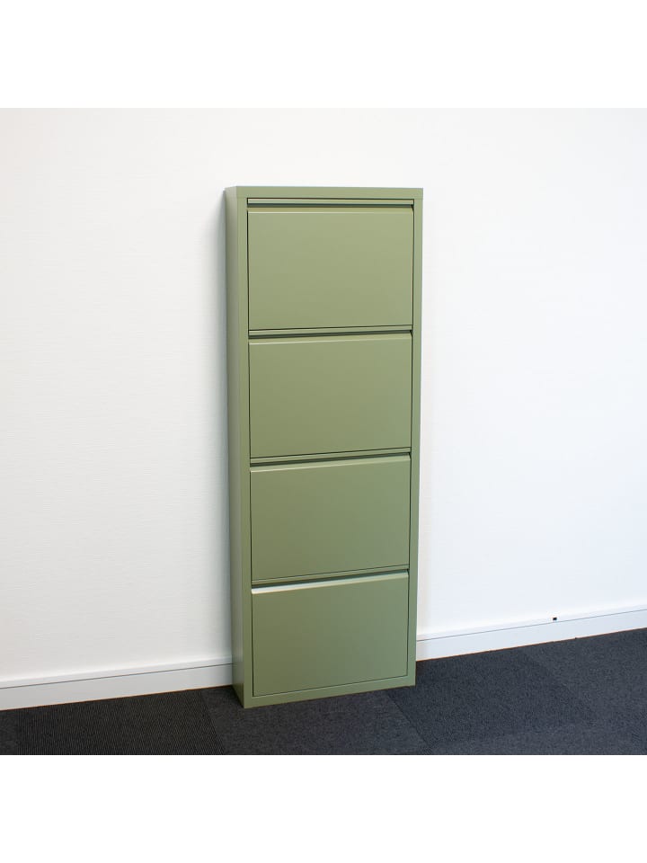 ebuy24 Schuhschrank Pisa 6 Grün 150 x 16 cm günstig kaufen onesize