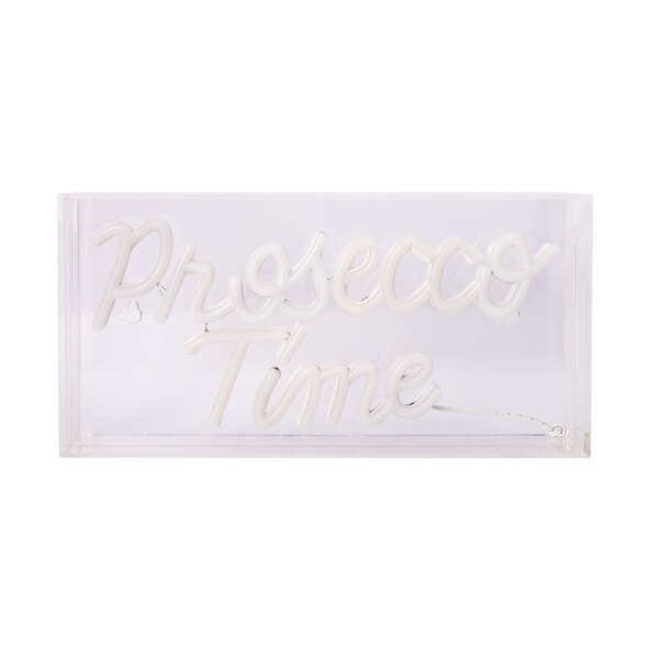 LED-Schild Prosecco Time