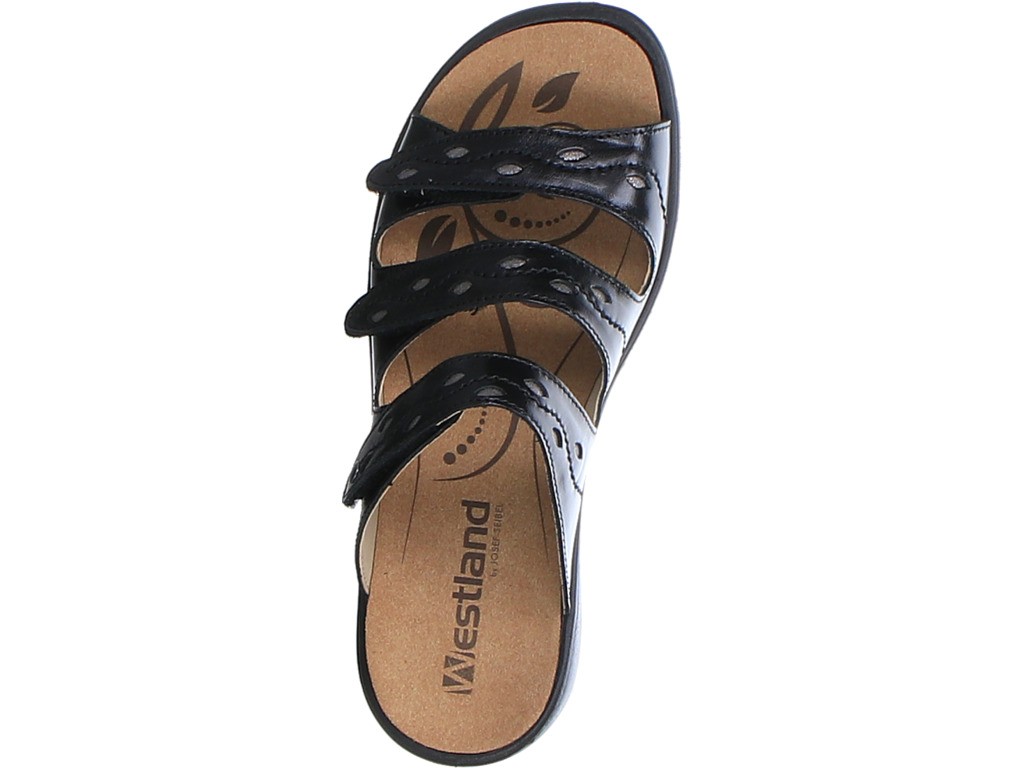 WESTLAND Komfort Sandalen schwarz
