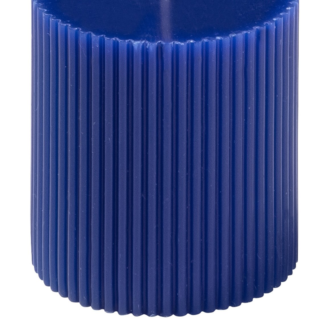 Kleine Kerze mit Rillen