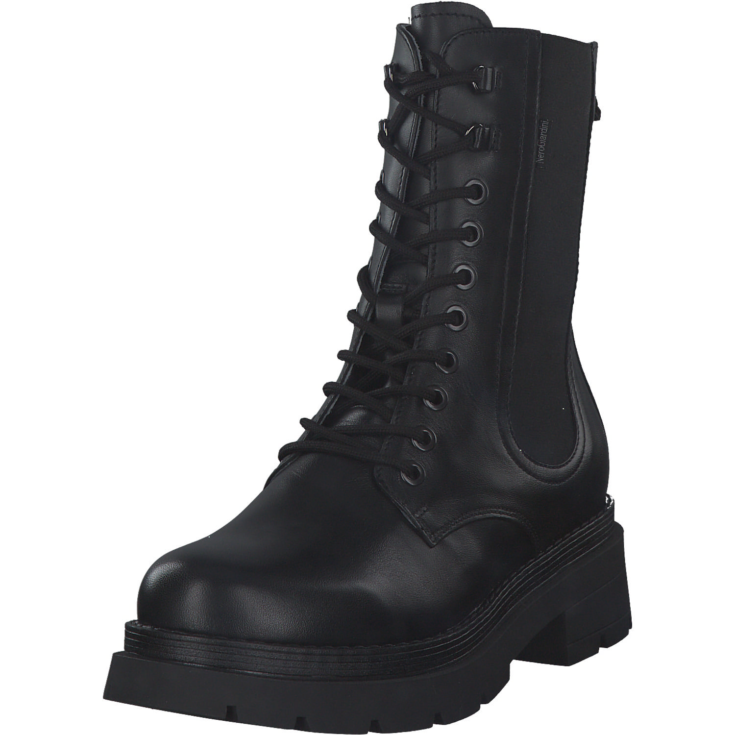 NeroGiardini I117123D, Schnürstiefeletten, Damen, Schwarz