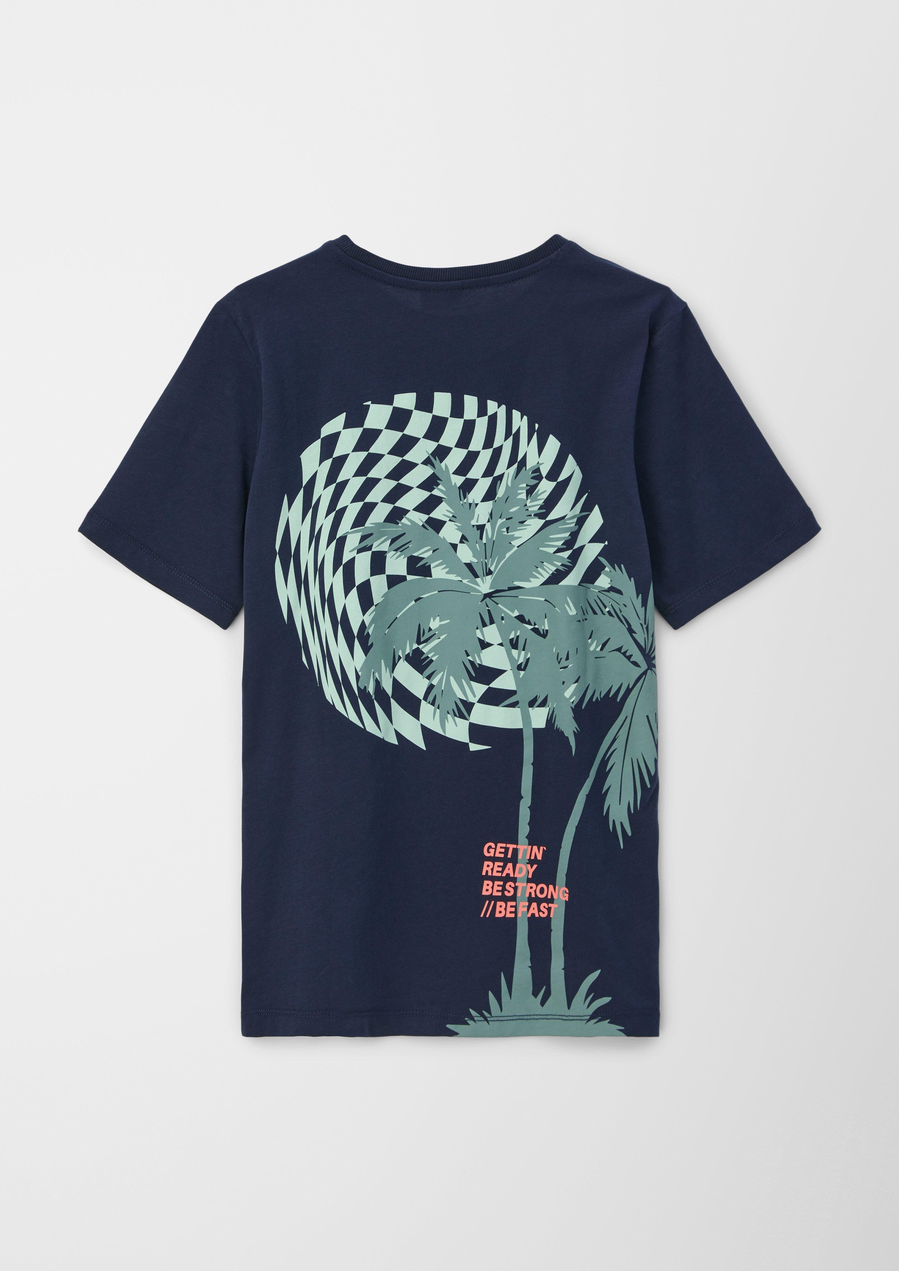 T-Shirt mit Rückenprint  2130530-5952
