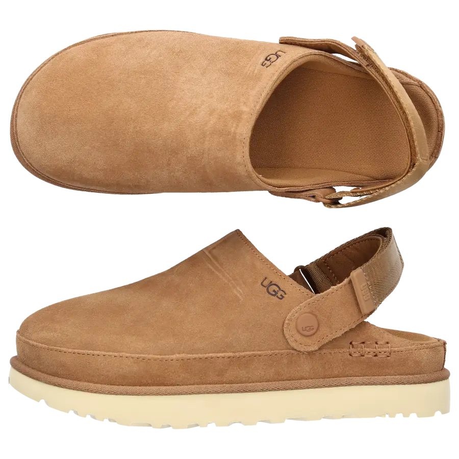 UGG - Clogs GOLDENSTAR Veloursleder - braun