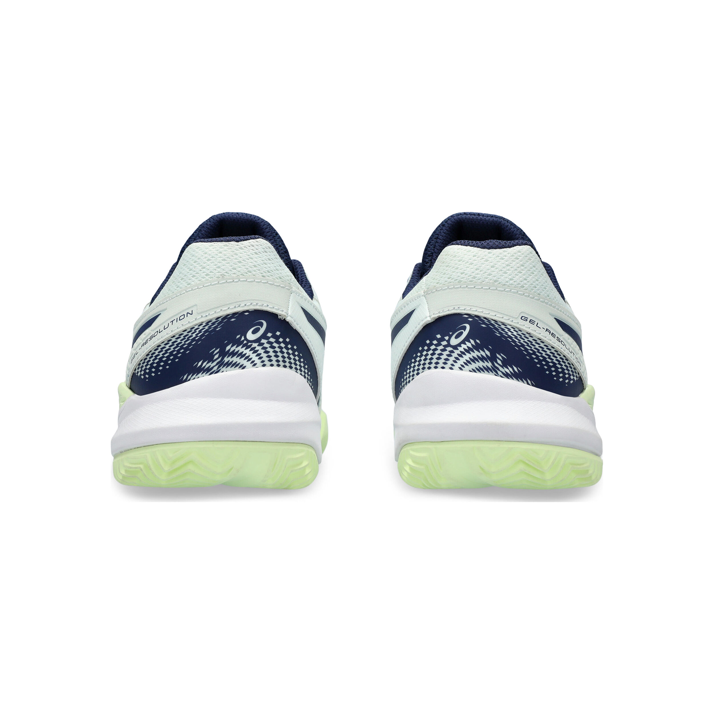 Gel-Resolution 9 GS Sandplatzschuh Kinder - Mint, Dunkelblau