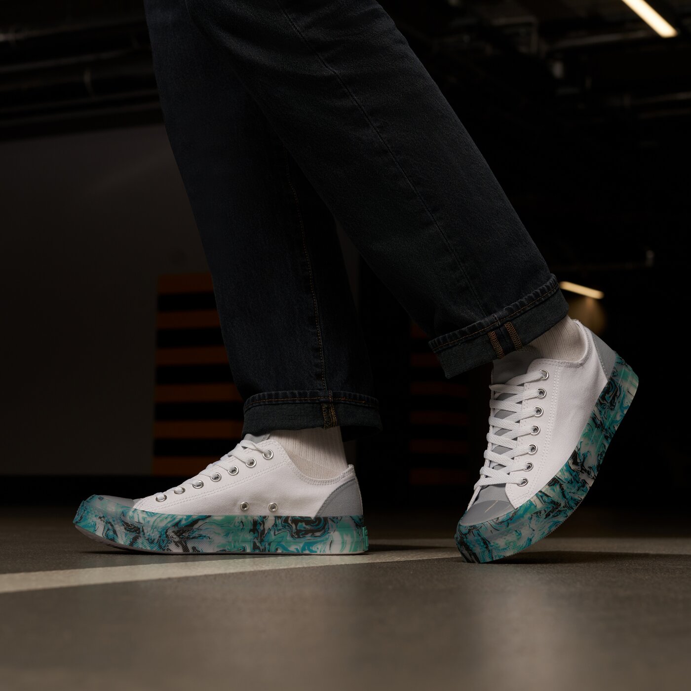 CONVERSE CHUCK TAYLOR ALL STAR CX MARBLED Weiß