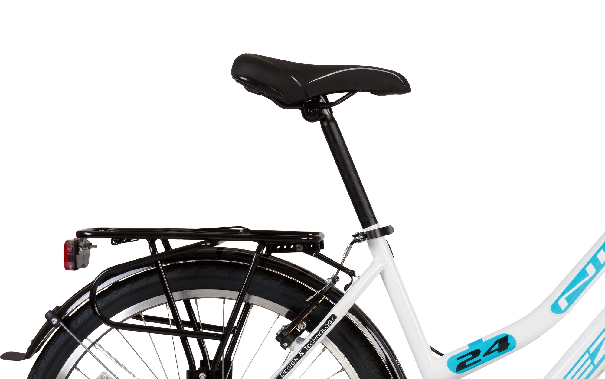 Rezzak Cityrad 24 zoll Mädchenfahrrad City Fahrrad Mädchen Kinder Fahrrad, 21 Gang Shimano, Kettenschaltung
