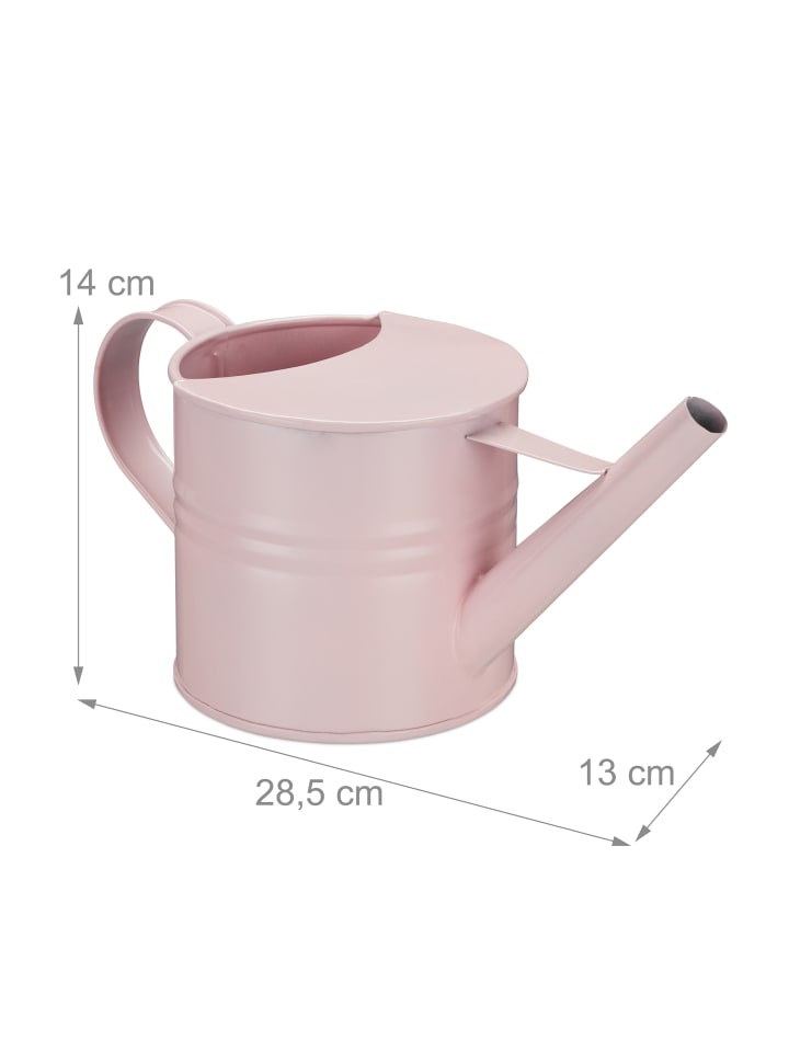 relaxdays Gießkanne in Rosa - 1,3 l günstig kaufen onesize