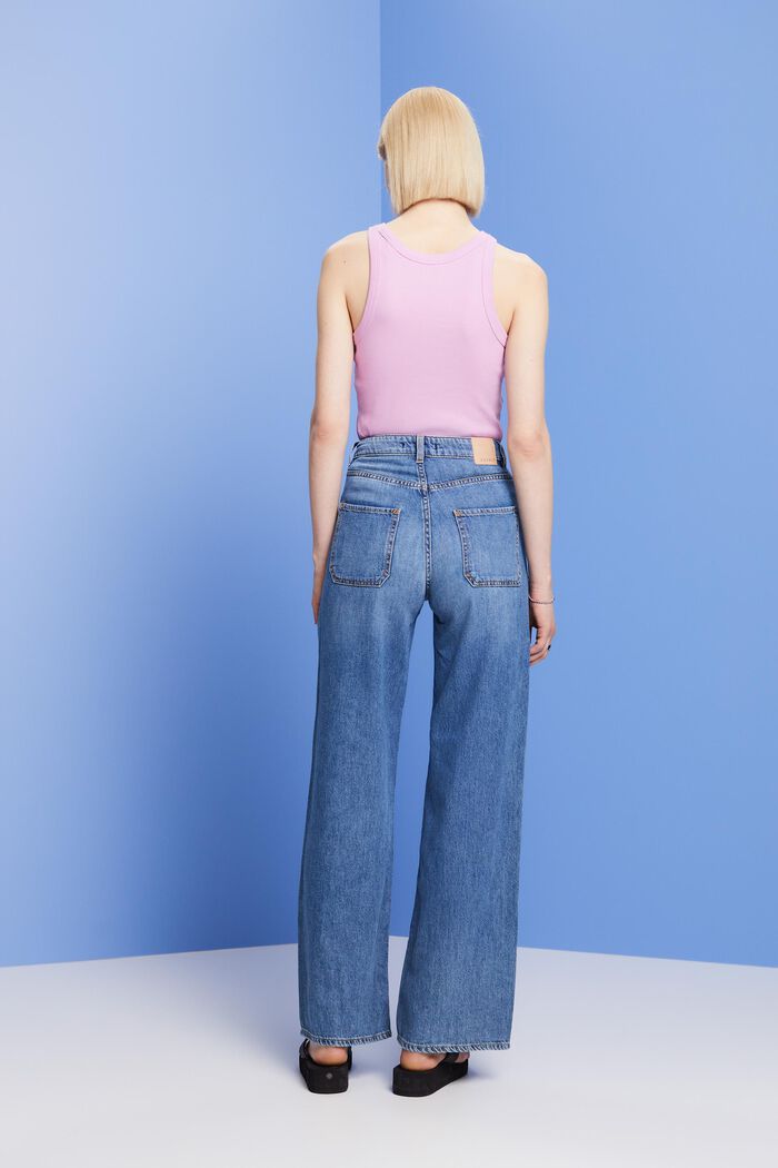 Leichte Wide Leg Jeans