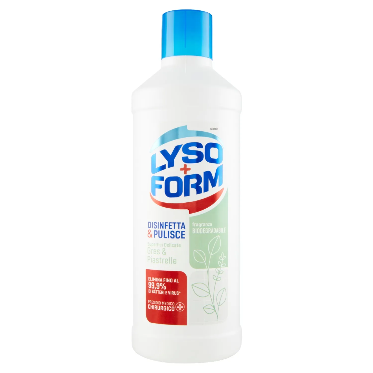 Lysoform Protection dezinfikuje a čistí choulostivé povrchy, kameninu a dlaždice 1100 ml