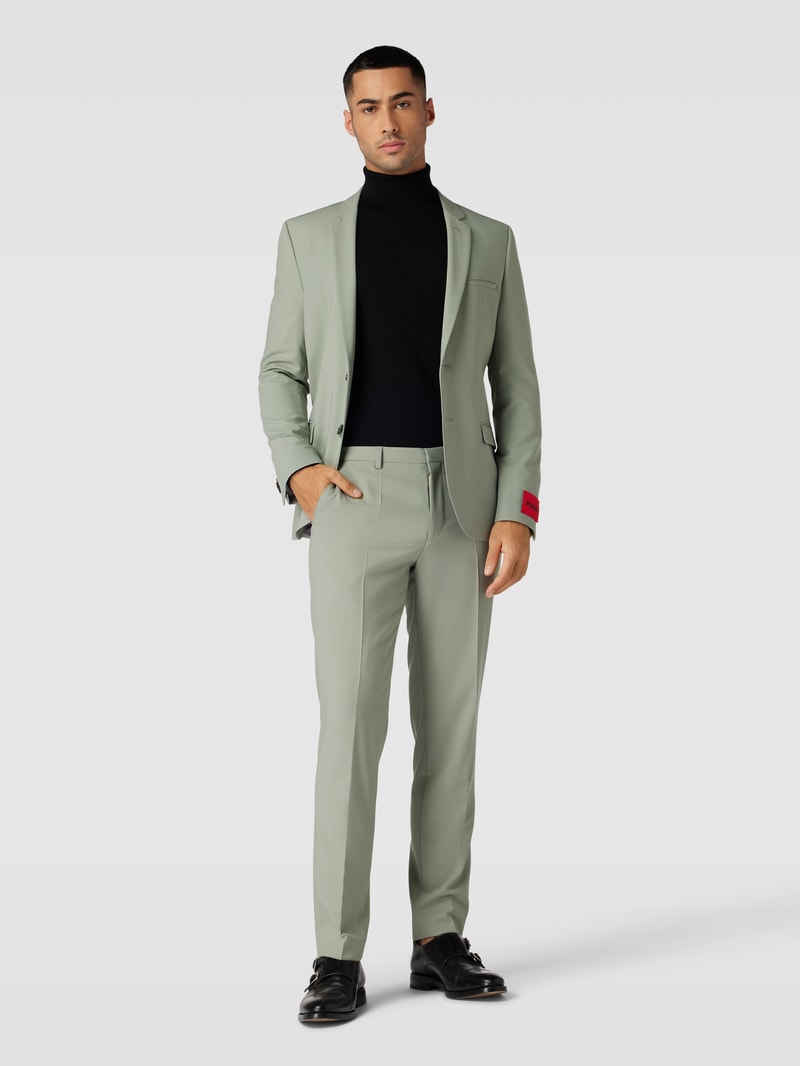 2-Knopf-Sakko mit Label-Patch in mint