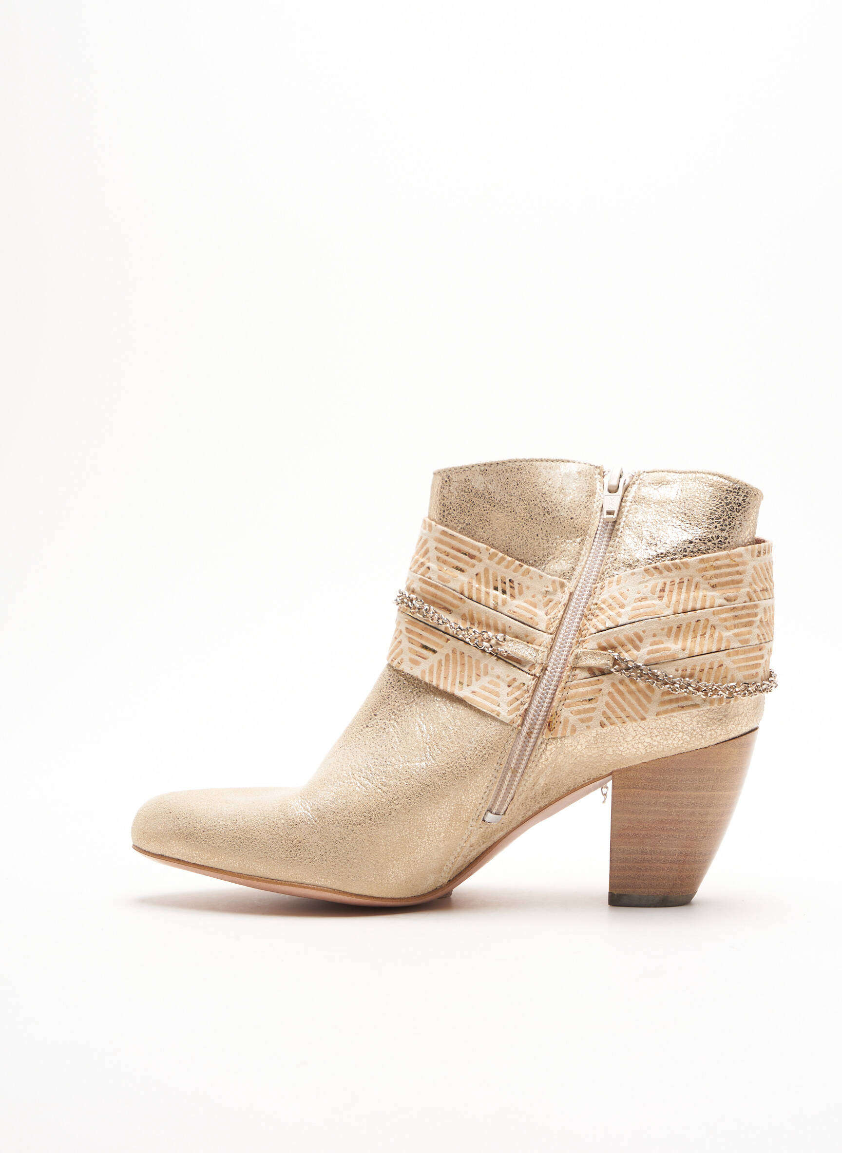 Rosemetal Bottines Femme couleur beige