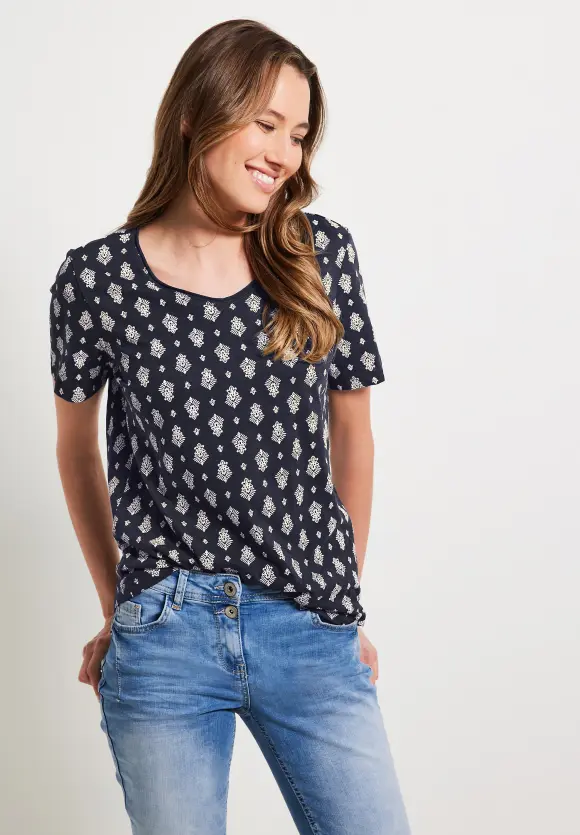 CECIL Basic Print Shirt