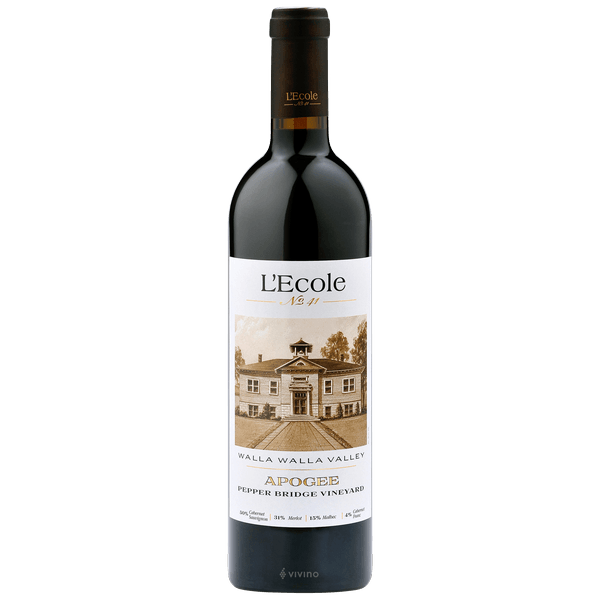 L'Ecole No 4 1Apogee Pepper Bridge Vineyard 2018