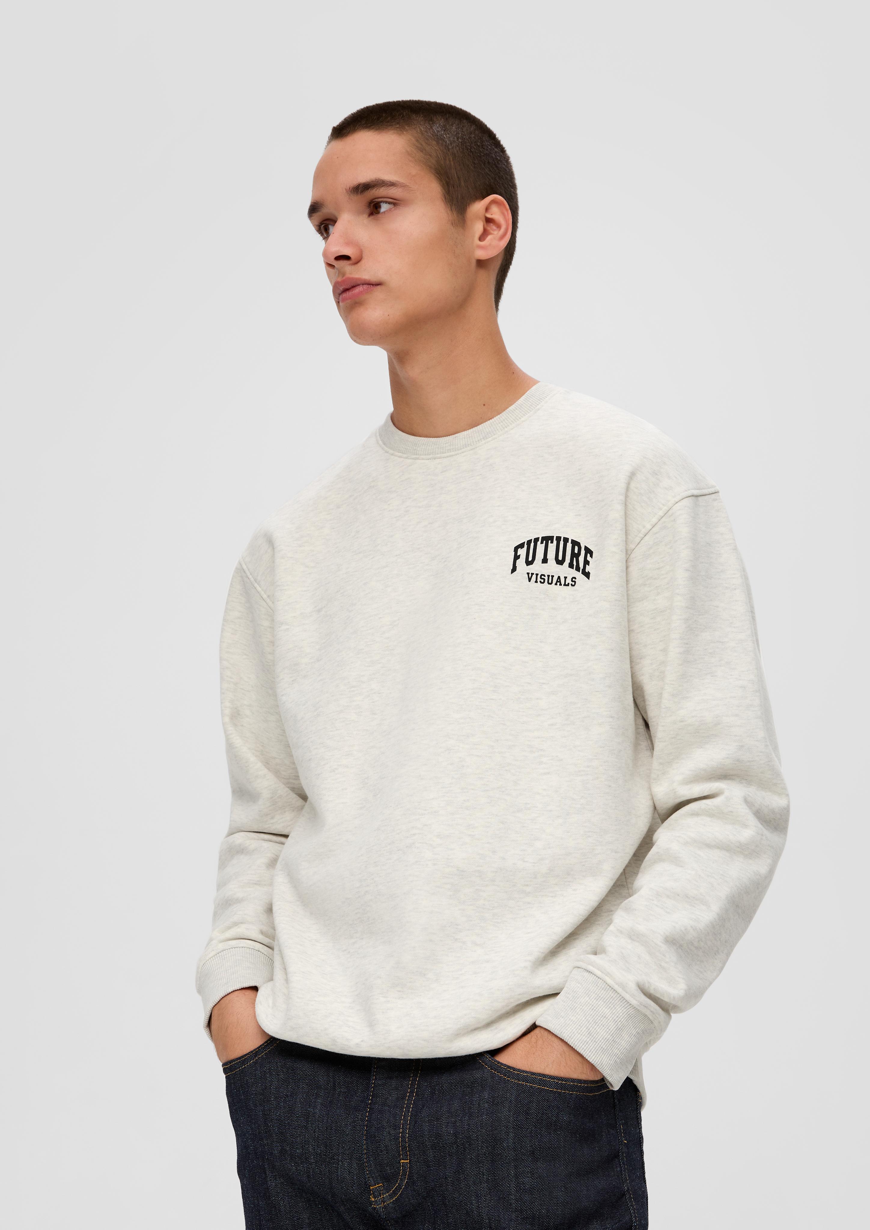 Sweatshirt mit großem Rückenprint  2135029-01D0