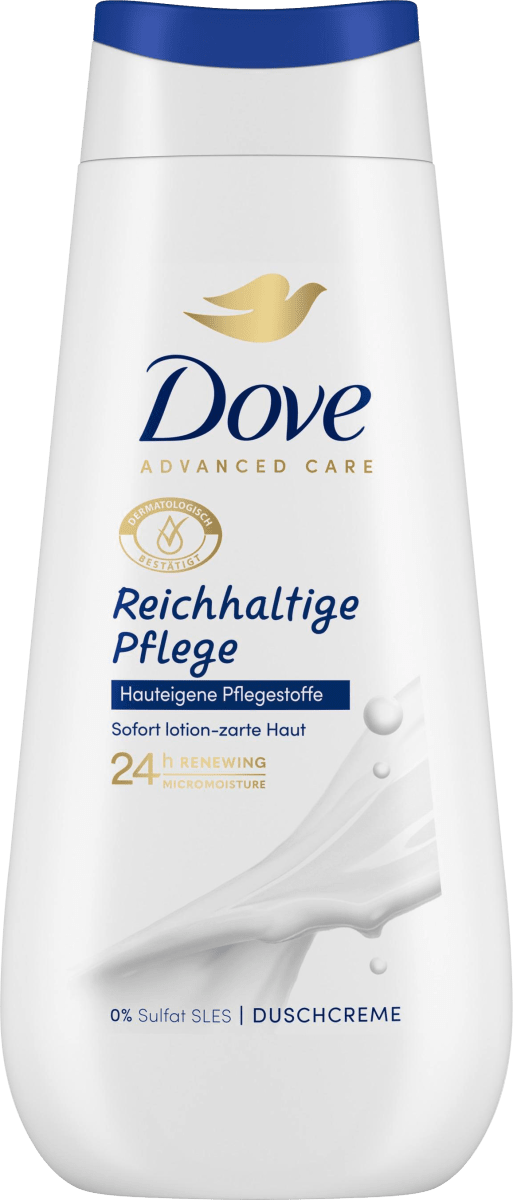 Duschcreme Advanced Care Reichhaltige Pflege, 225 ml