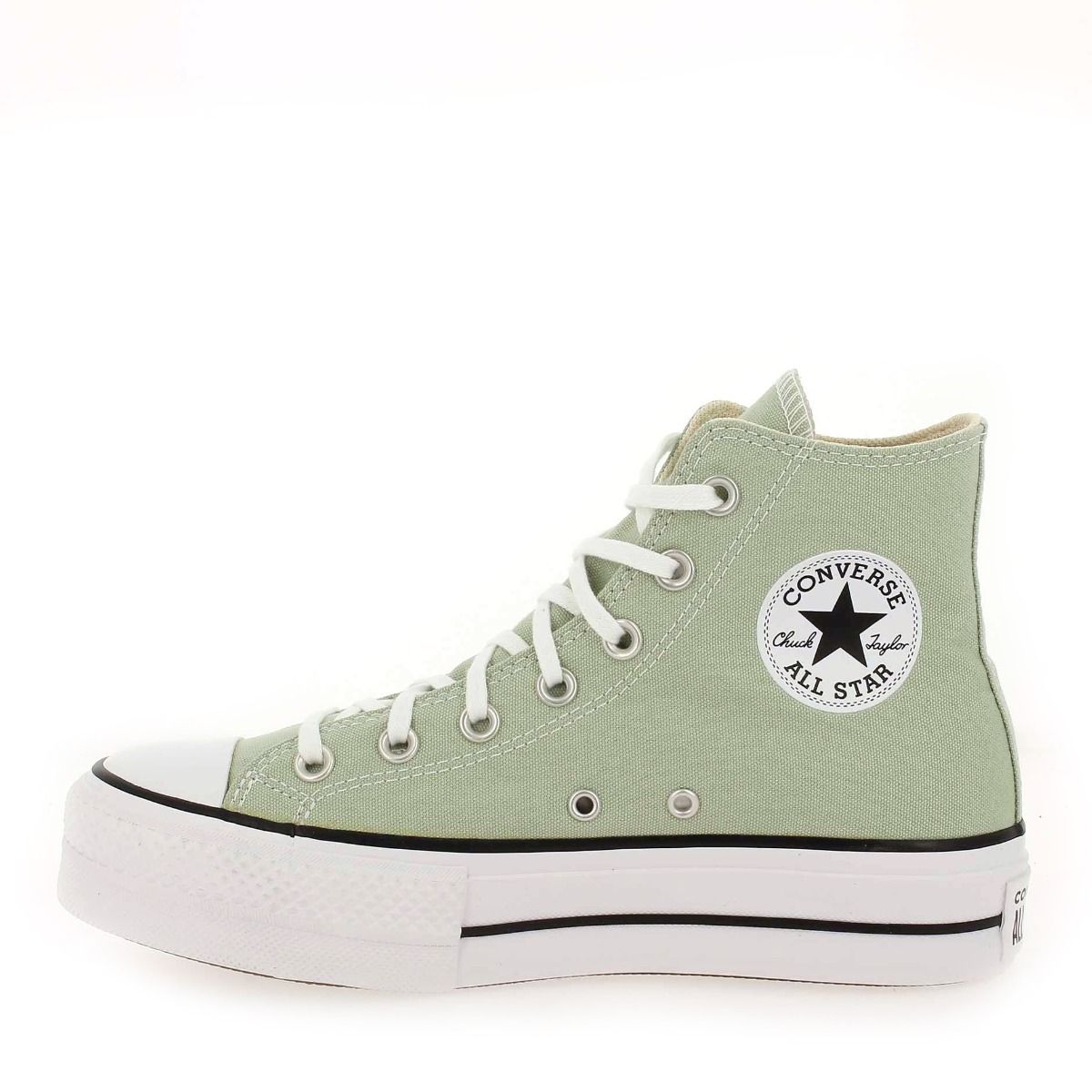 Converse  CTAS LIFT PLATFORM SUMMER 23 - Vert tilleul