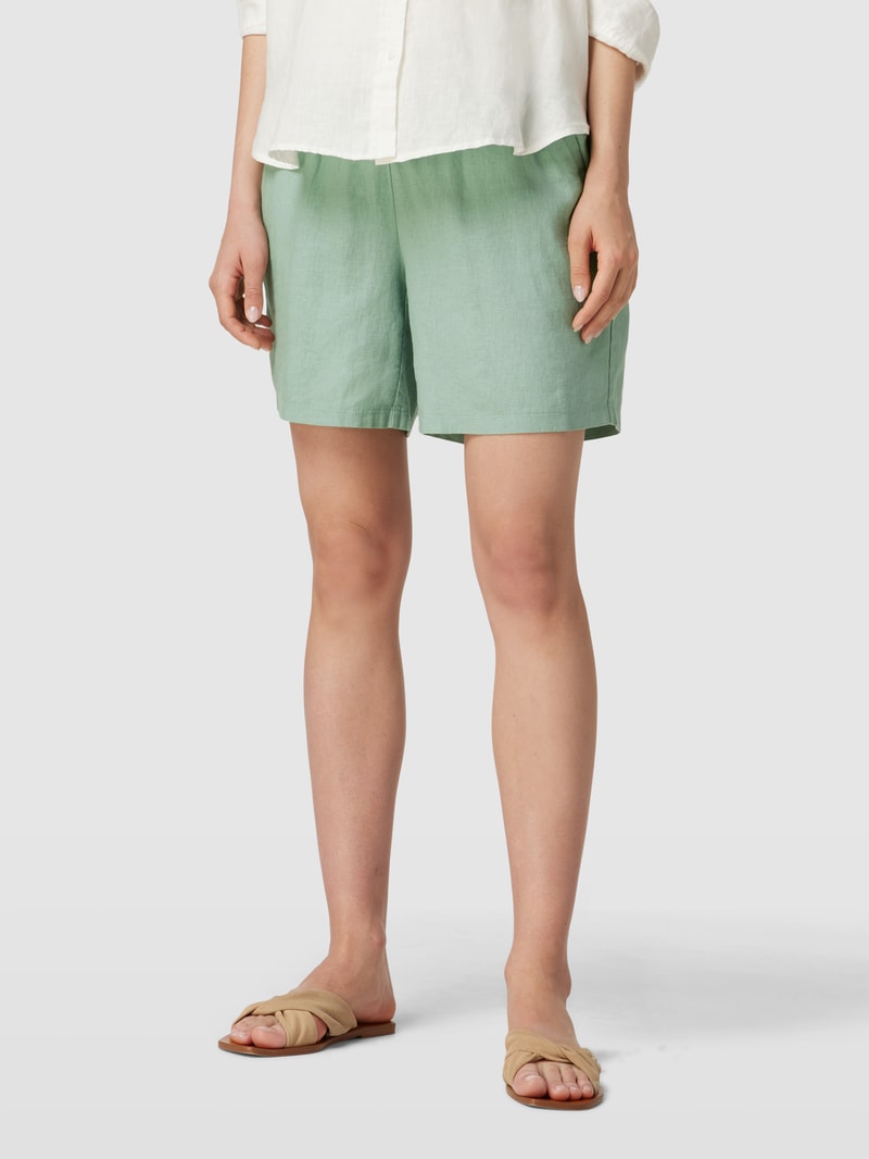 Umstands-Bermudas mit elastischem Bund in mint