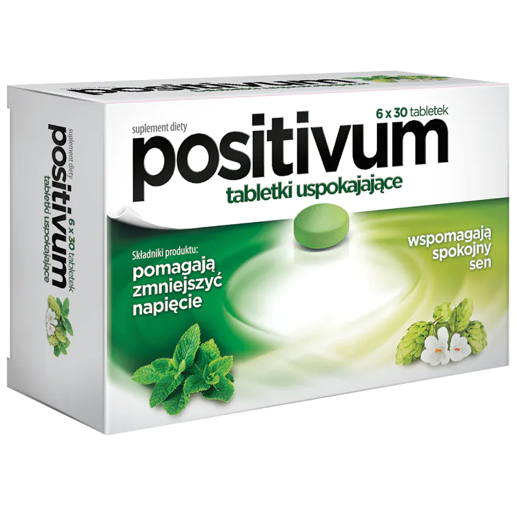 Positivum, Συμπλήρωμα διατροφής για χαλάρωση, Ταμπλέτες