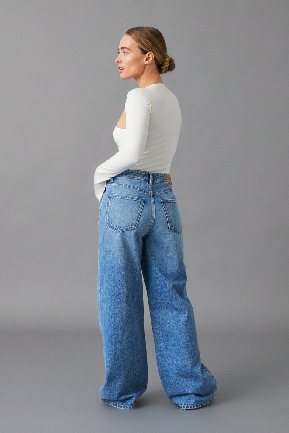 Baggy wide jeans