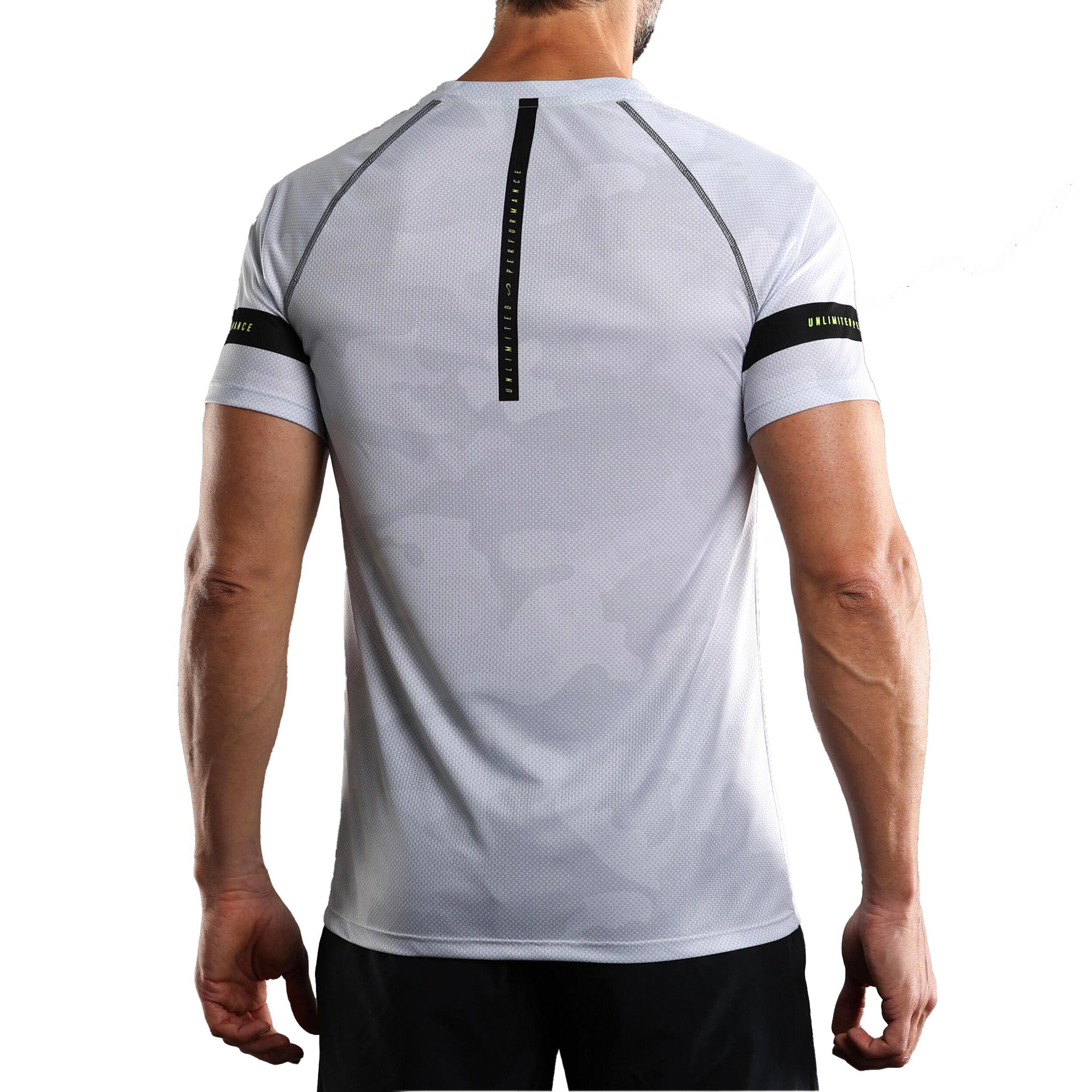 Camo T-Shirt Herren - Grau