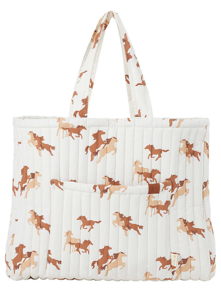 FABELAB Shopper in Hellbraun/ Creme - (B)50 x (H)39 x (T)14 cm günstig kaufen onesize