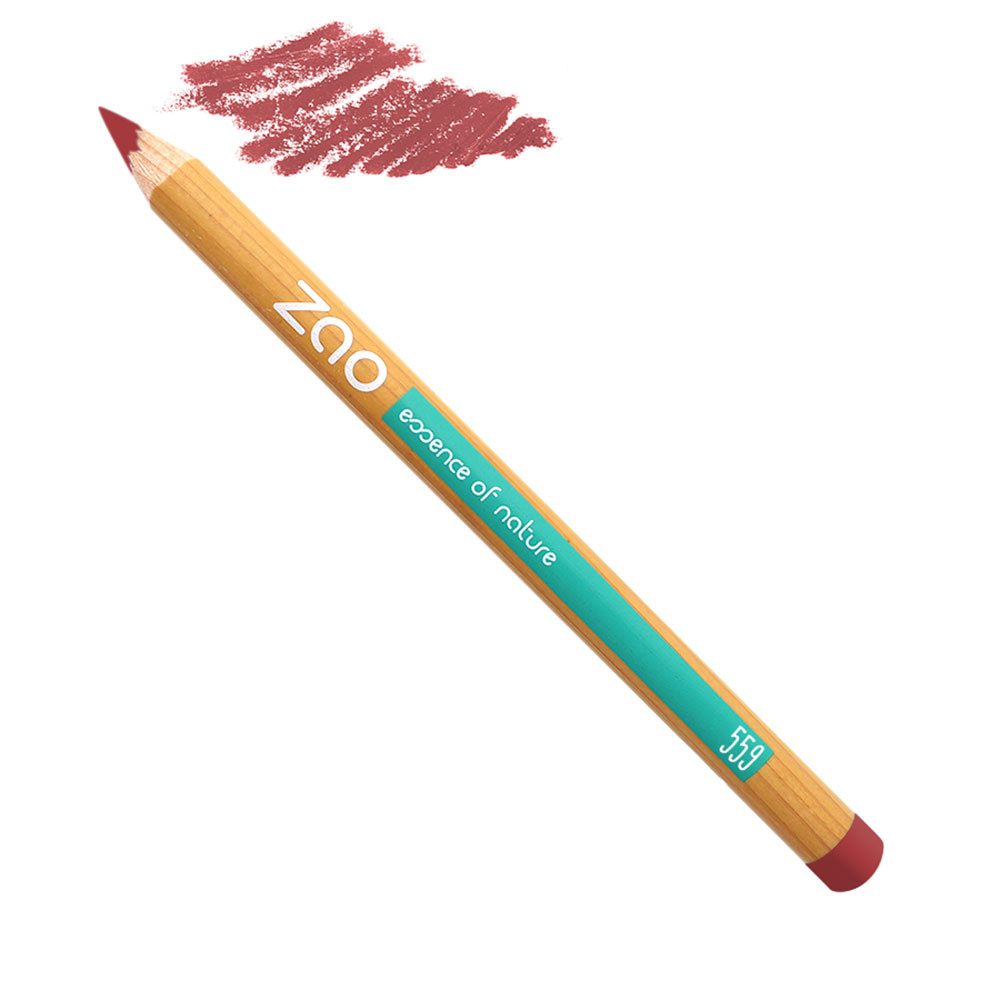 zao essence of nature Crayon Lèvres 559 Colorado ZAO Crayon Lèvres Certifié Bio, Formule 100% naturelle et Vegan