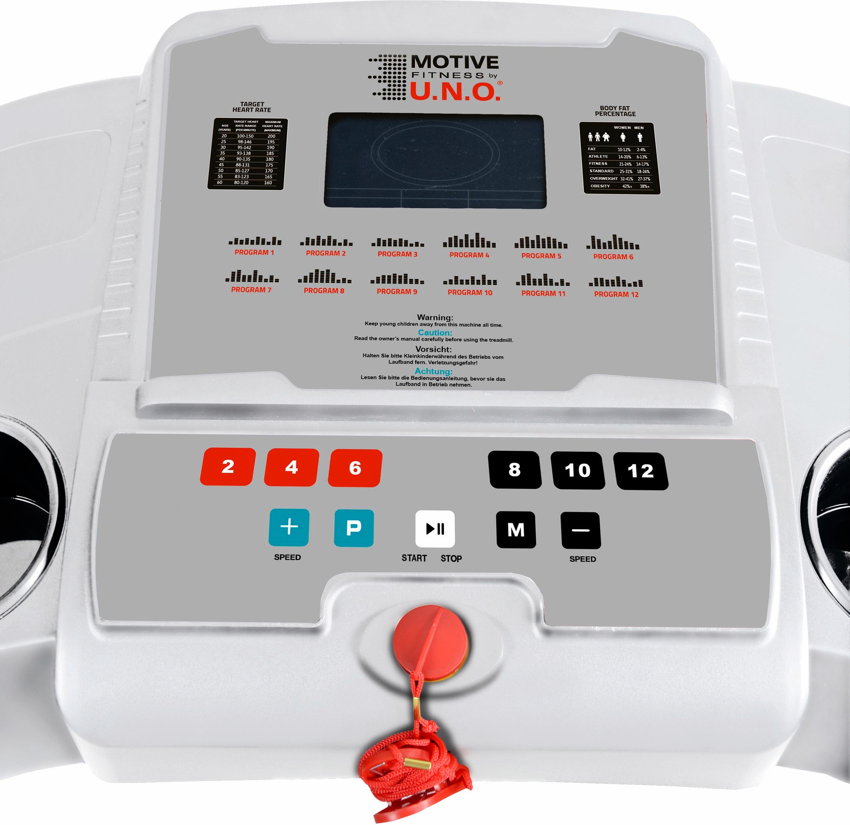 MOTIVE FITNESS by U.N.O. Laufband Speed Master 1.8 M