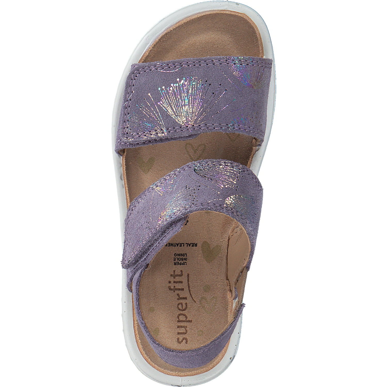 Superfit SPARKLE 09006, Sandalen (Kinder), Kinder, lila