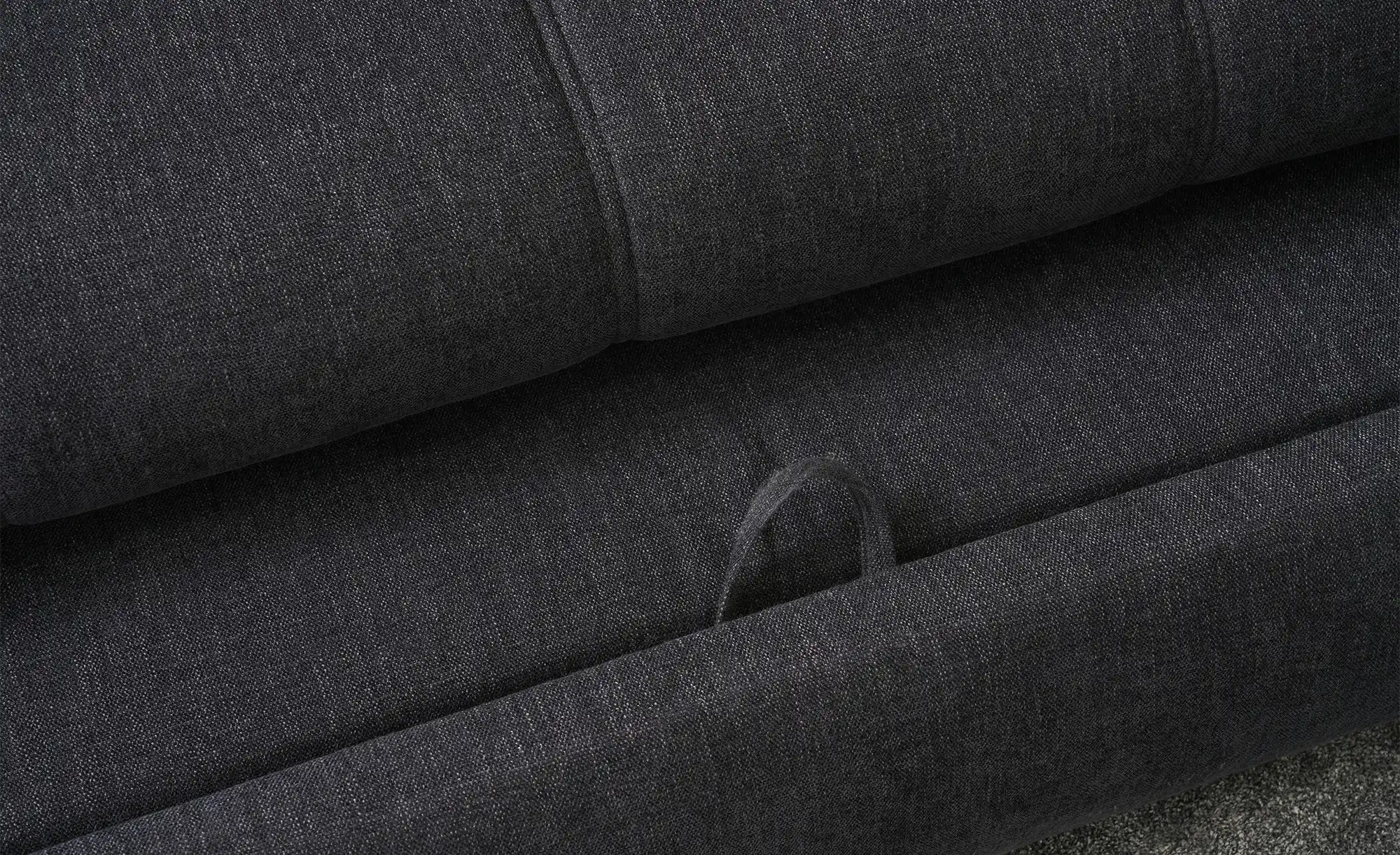 Twist Ecksofa aus Flachgewebe Sky