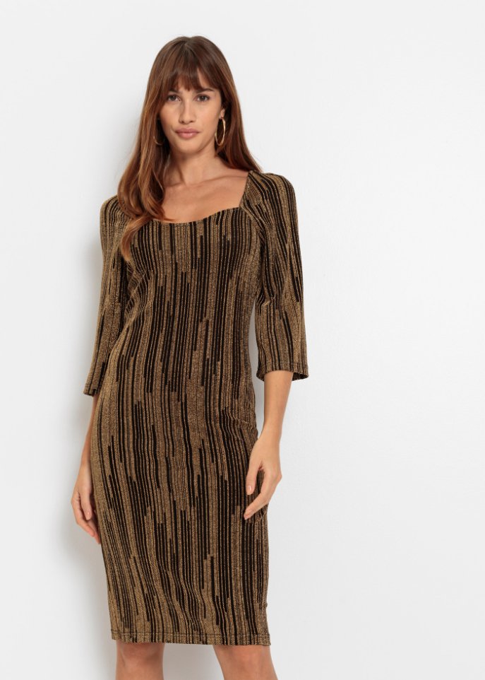 Kleid mit Glitzereffekt