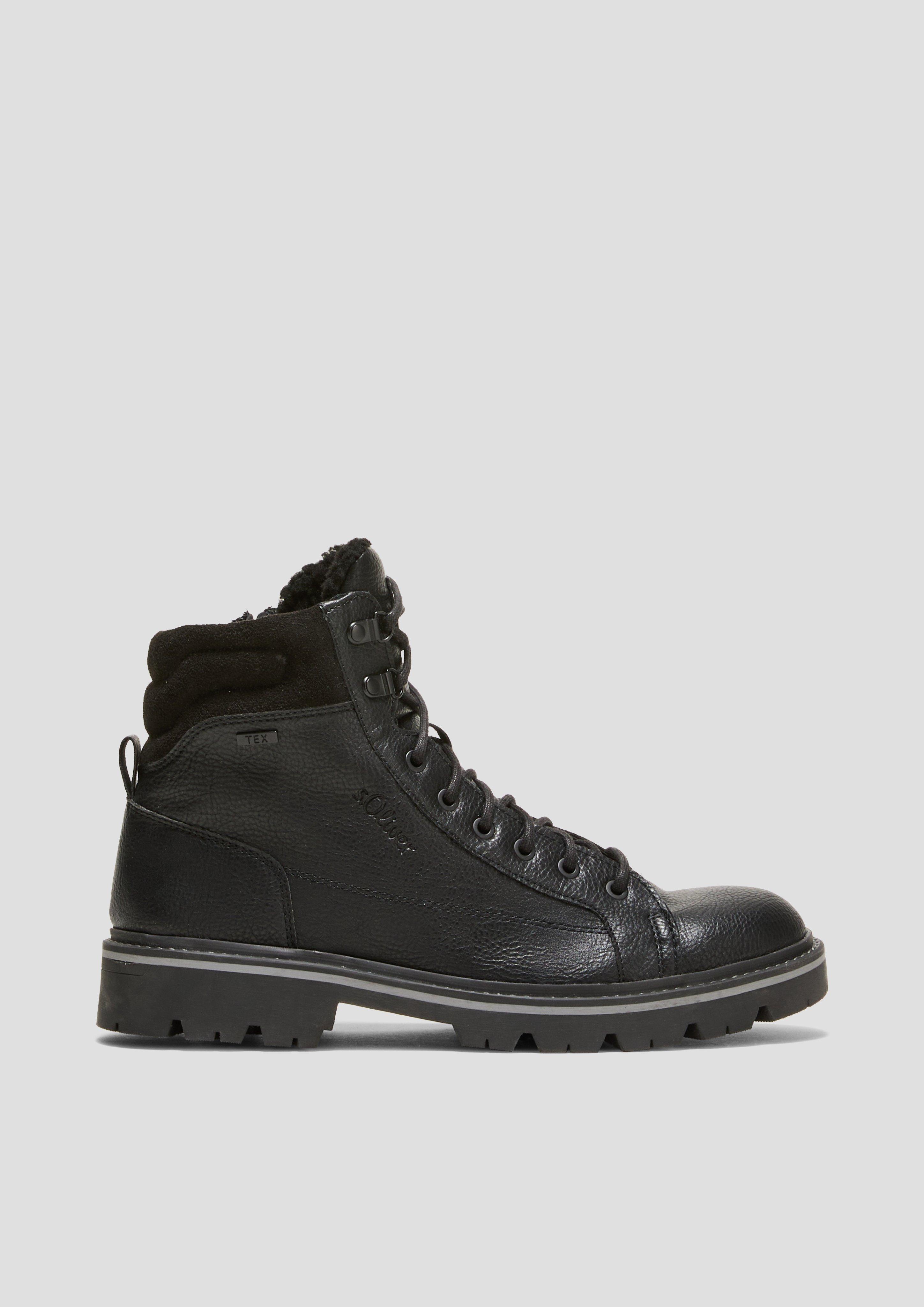 Gefütterte Schnür-Boots  6008624-001