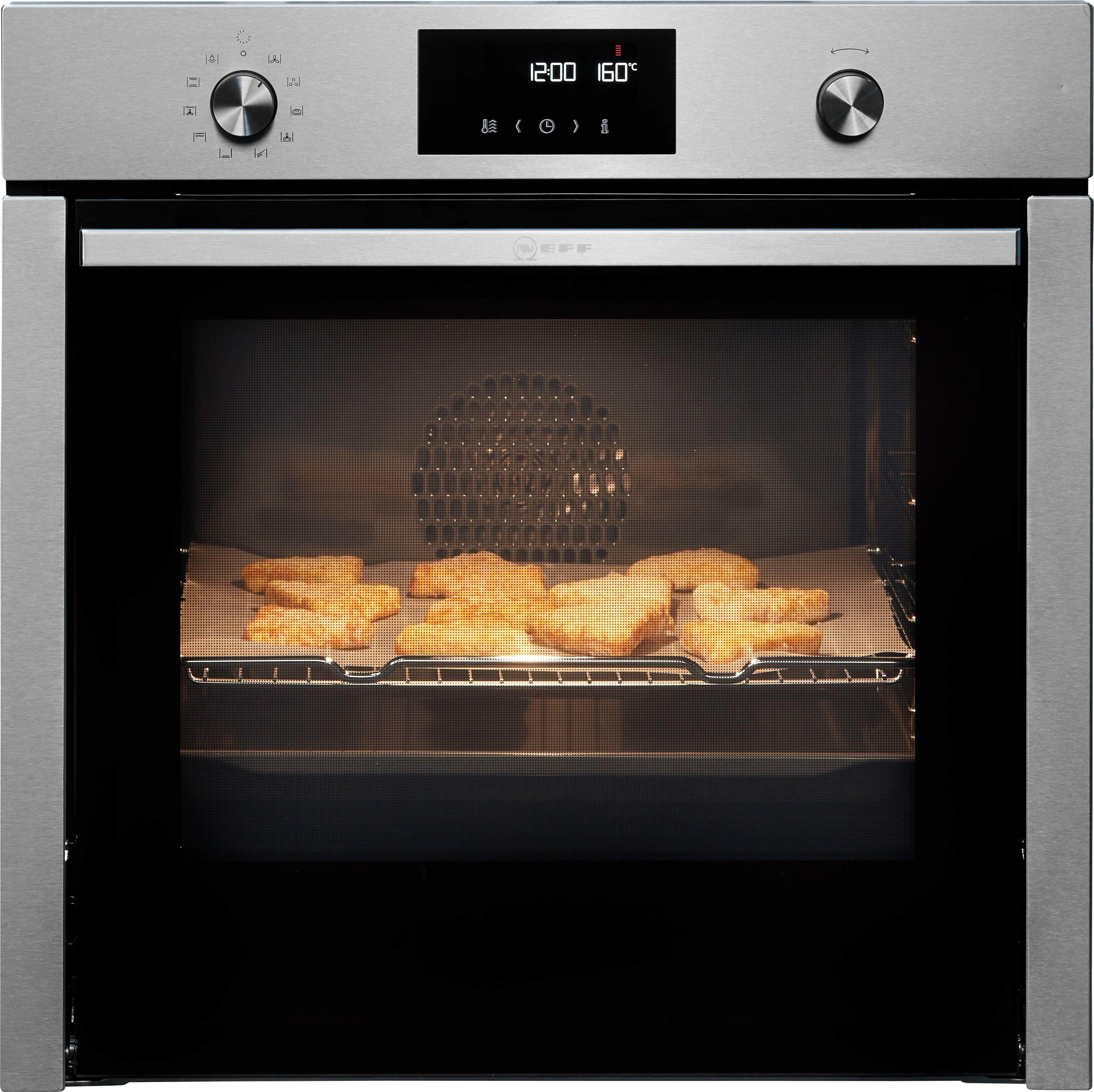 NEFF Einbaubackofen N 50 B5CCH7AN0, mit Teleskopauszug nachrüstbar, Pyrolyse-Selbstreinigung, mit Slide&Hide®