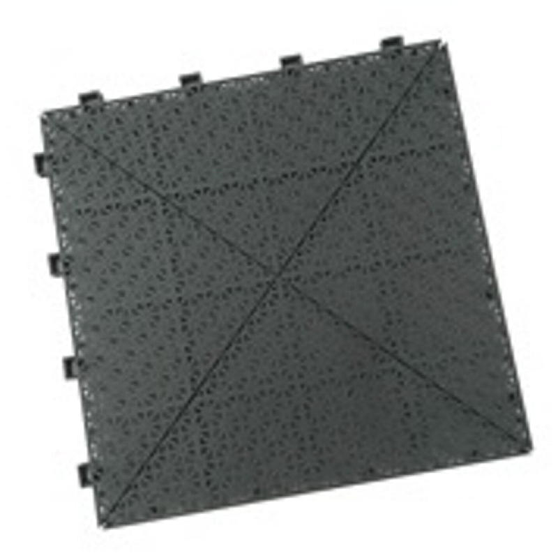 Gulvfliser 6-pk 30x30 cm, mørkgrå