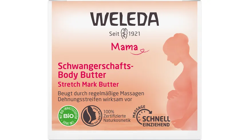 WELEDA MAMA Schwangerschafts-Body Butter 150 ml